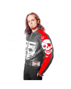 Skullhead Motorrad Jacke
