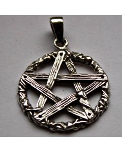 Pentagramm Sterlingsilber