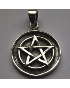 Pentagramm Sterlingsilber