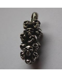 Skulltraube Anhänger Sterlingsilber