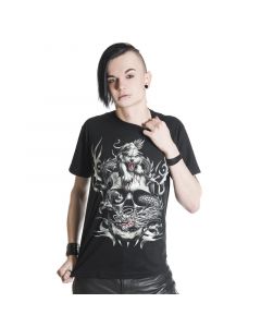 Gothic Shirt Schlange und Panther