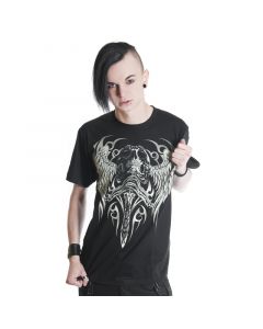 gothic Tribal Skull Tshirt